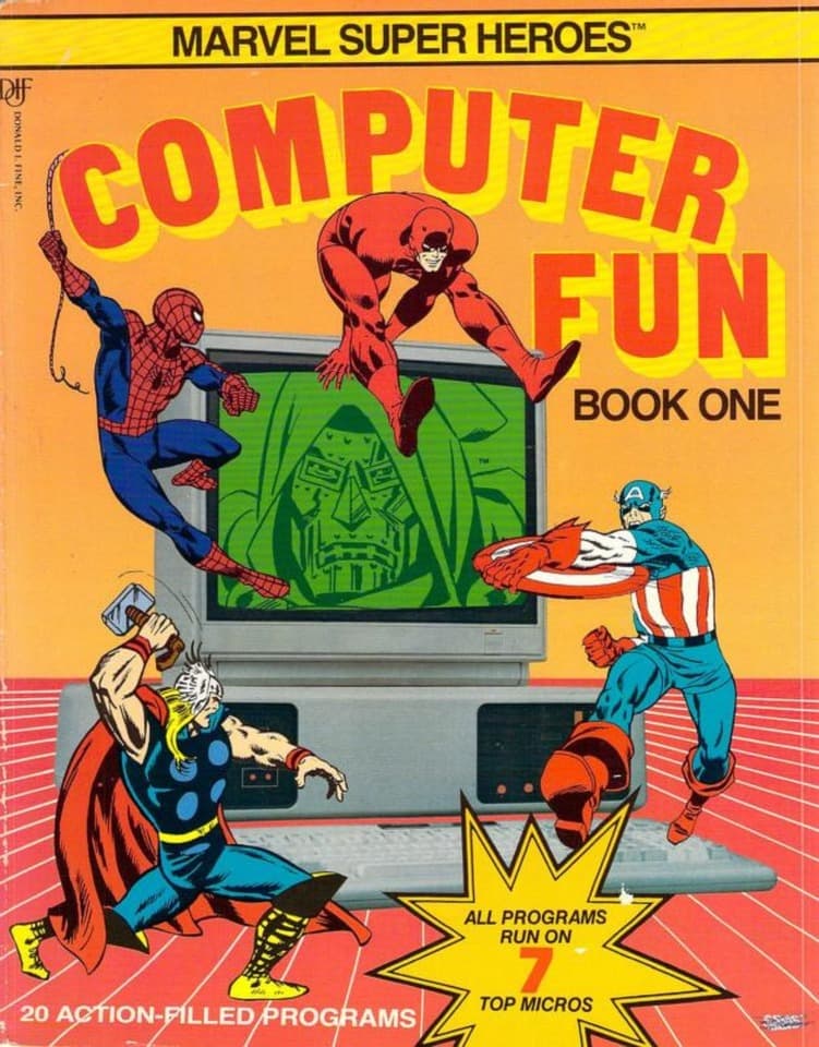 Marvel Super Heroes Computer Fun