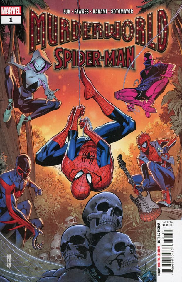 Murderworld: Spider-Man cover — © Marvel Comics