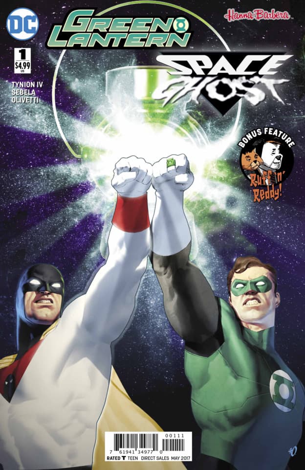 Green Lantern/Space Ghost Special cover — © DC Comics