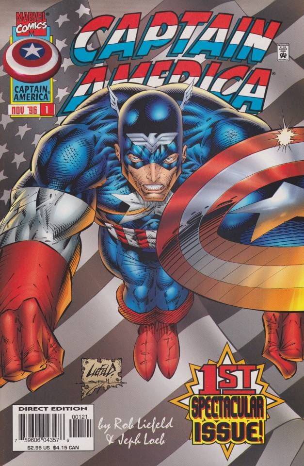Captain America cover — © Marvel Comics