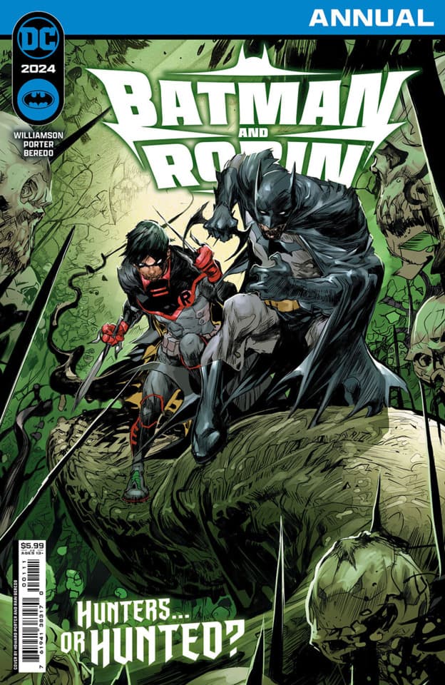 Batman and Robin 2024 Annual cover — © DC Comics