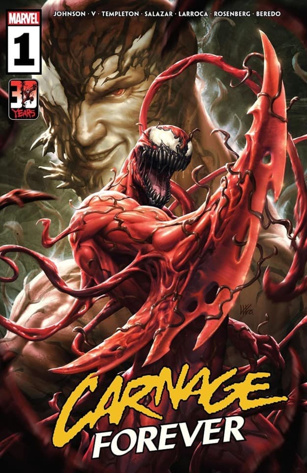 Carnage Forever cover — © Marvel Comics
