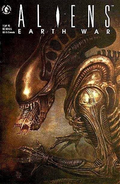 Aliens: Earth War cover — © Dark Horse Comics