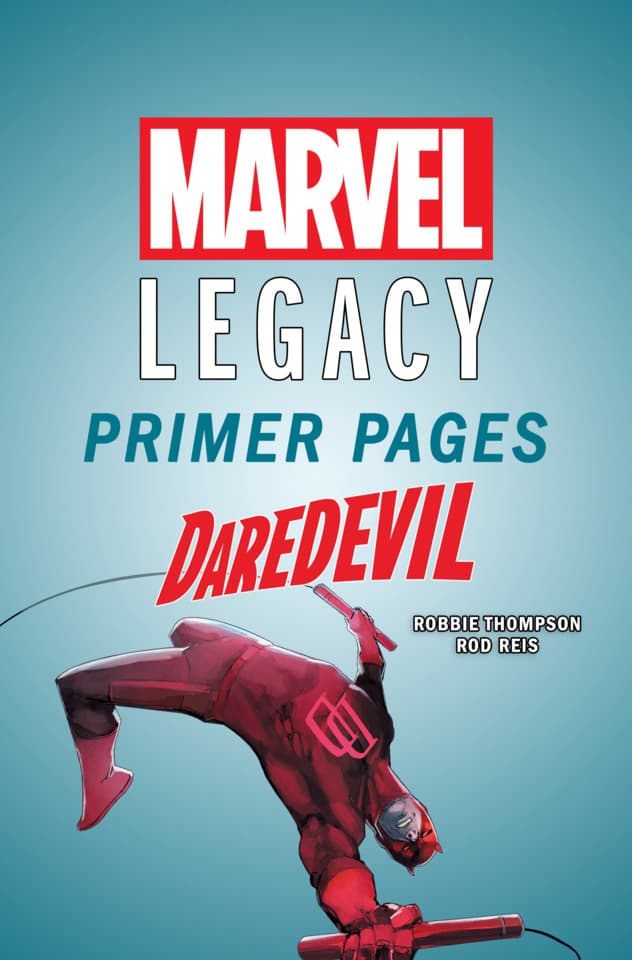 Daredevil - Marvel Legacy Primer Pages