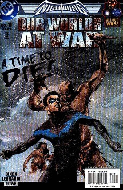 Nightwing: Our Worlds at War cover — © DC Comics