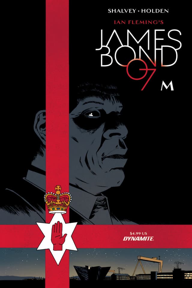 James Bond: M cover — © Dynamite Entertainment