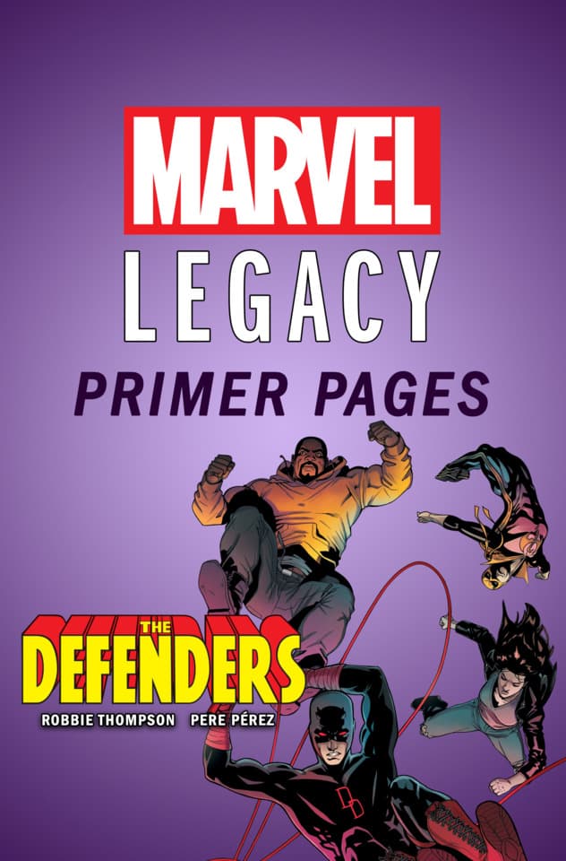 The Defenders - Marvel Legacy Primer Pages