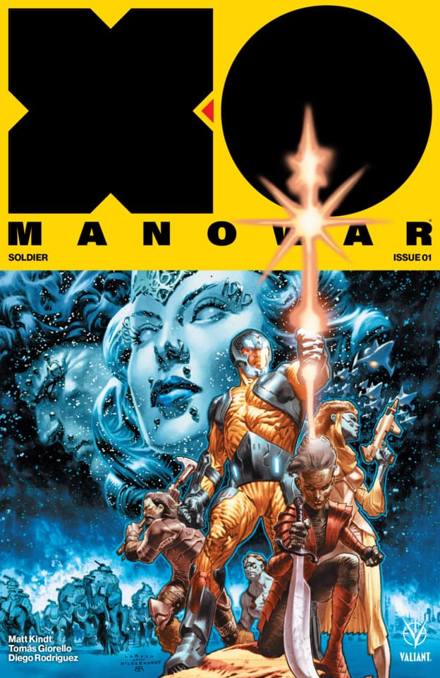 X-O Manowar cover — © Valiant Comics