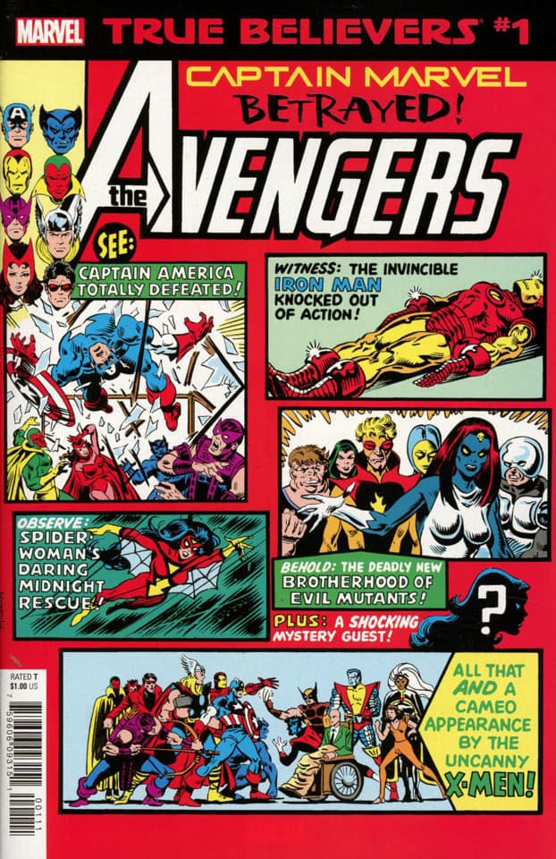 True Believers: Captain Marvel Betrayed!