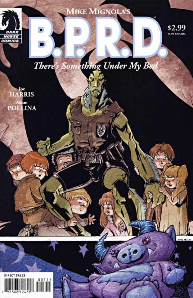 B.P.R.D.: There's Something Under My Bed cover — © Dark Horse Comics