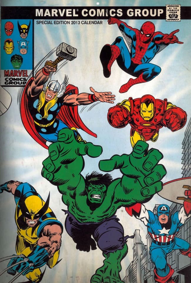 Marvel Comics Group Special Edition Calendar
