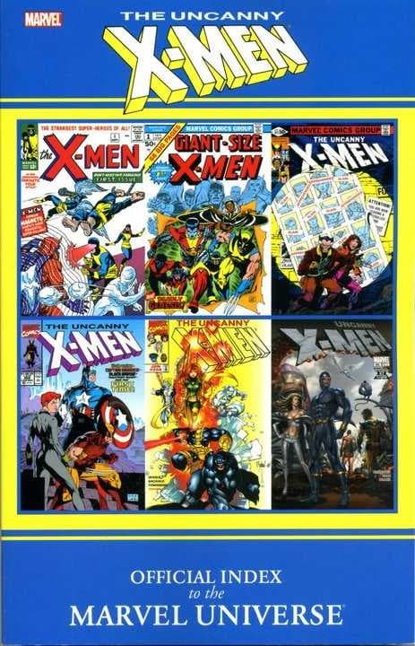Uncanny X-Men: Official Index to the Marvel Universe