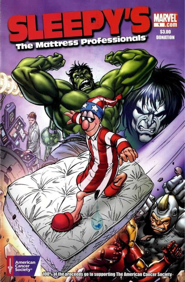 Sleepy's Hulk Custom Comic