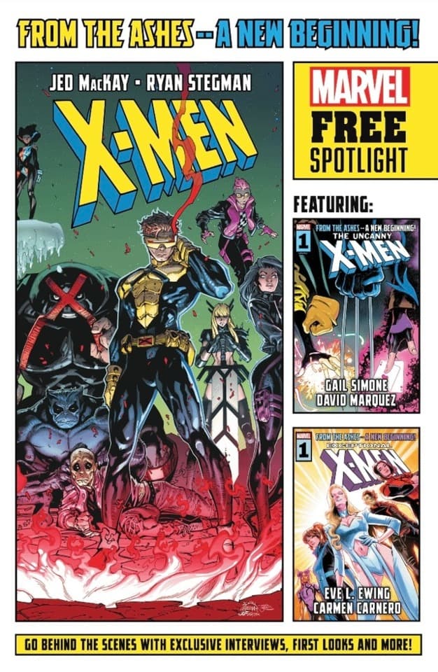 X-Men: From the Ashes Sampler