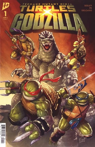 Teenage Mutant Ninja Turtles x Godzilla