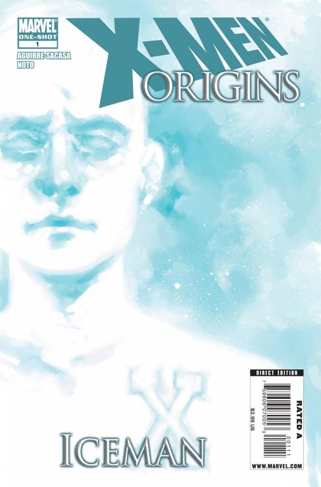 X-Men Origins: Iceman cover — © Marvel Comics