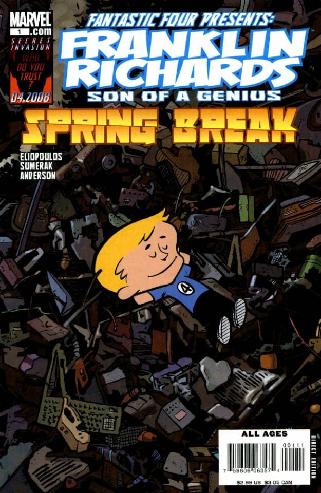 Franklin Richards: Spring Break