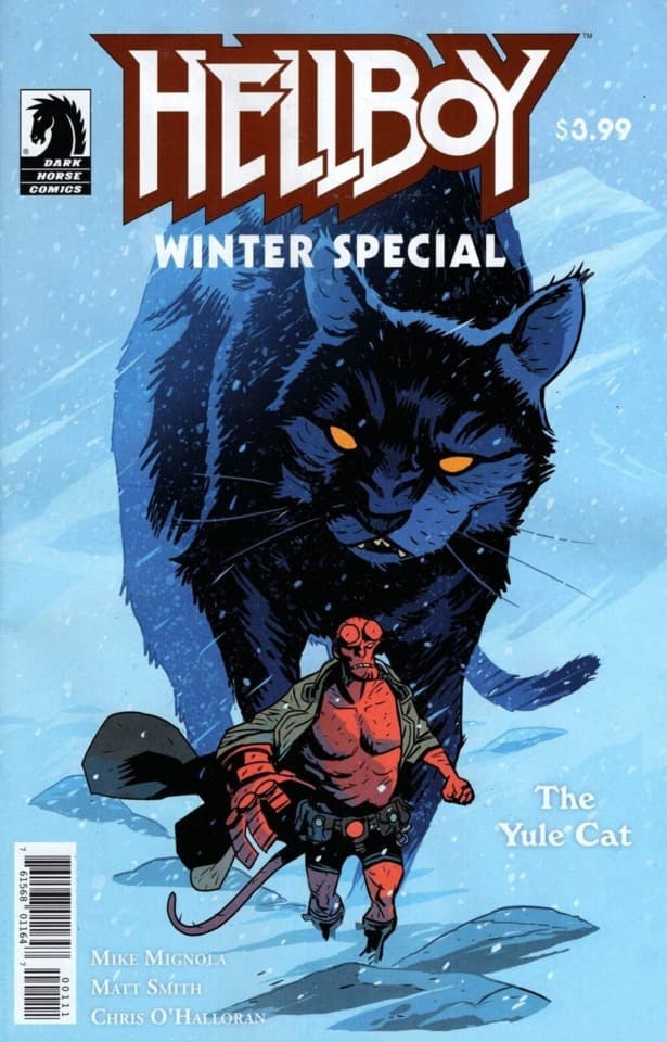 Hellboy Winter Special: The Yule Cat cover — © Dark Horse Comics