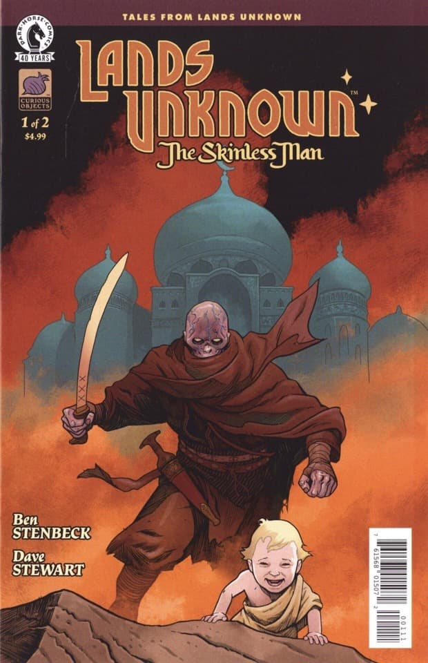 Lands Unknown: The Skinless Man cover — © Dark Horse Comics