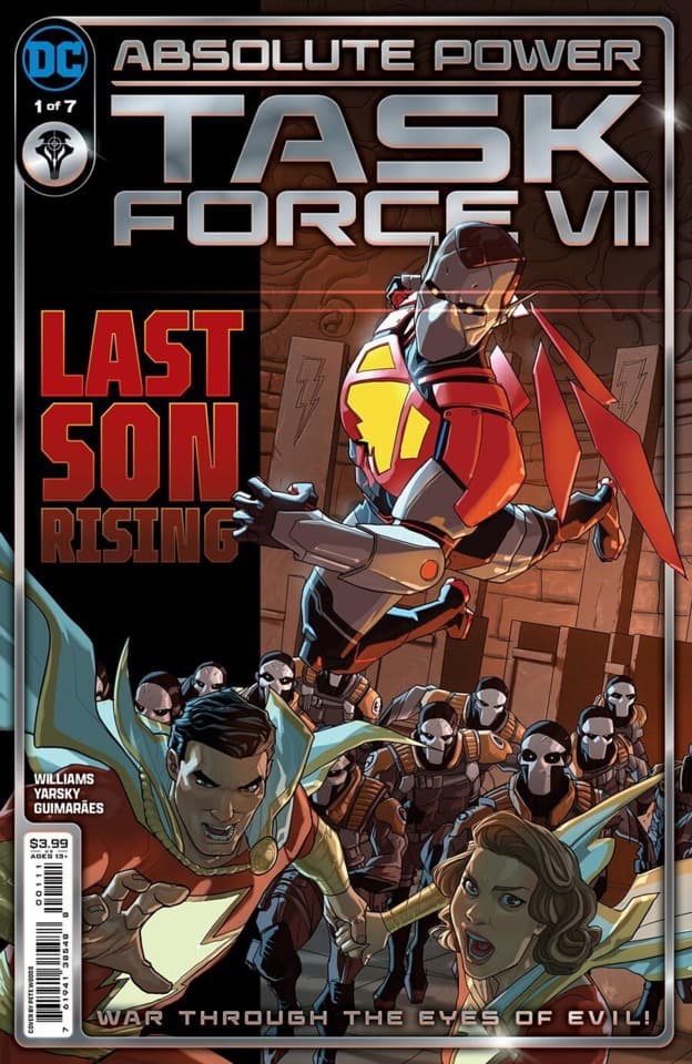 Absolute Power: Task Force VII cover — © DC Comics