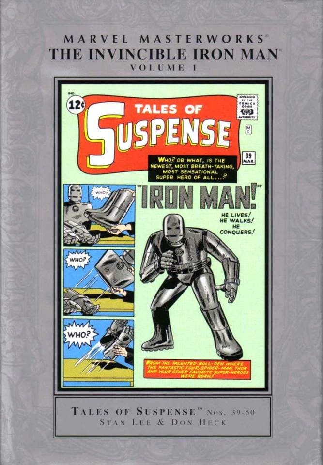 Marvel Masterworks: The Invincible Iron Man cover — © Marvel Comics
