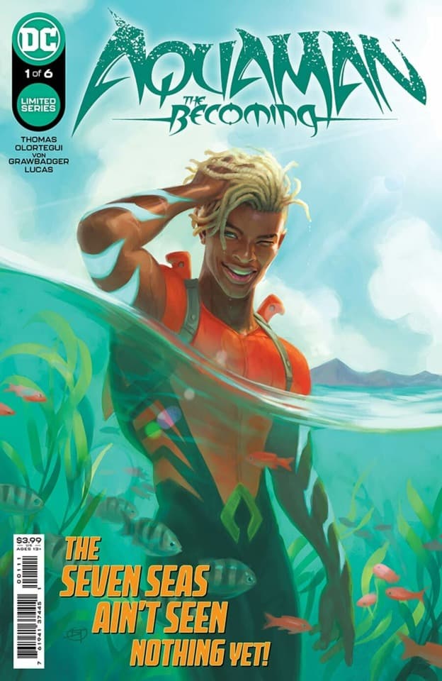 Aquaman: The Becoming cover — © DC Comics