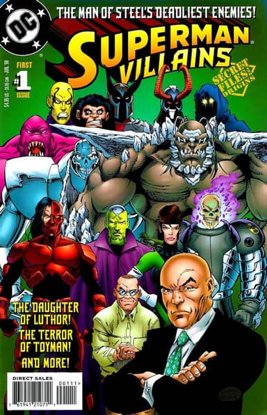Superman Villains Secret Files