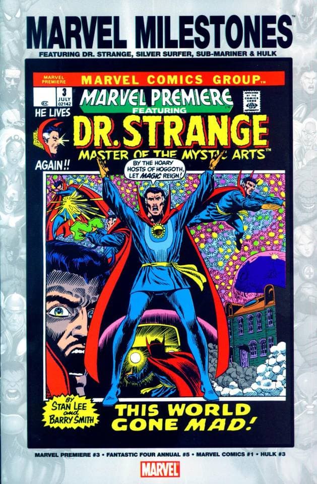 Marvel Milestones: Dr. Strange, Silver Surfer, Sub-Mariner, & Hulk