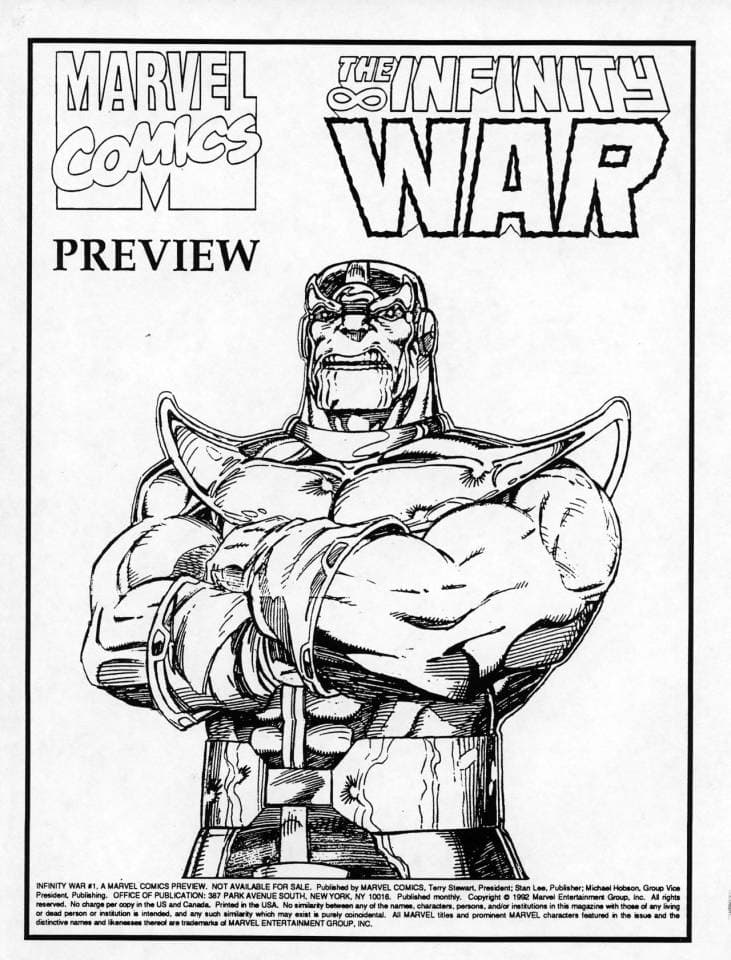 Infinity War #1, A Marvel Comics Preview