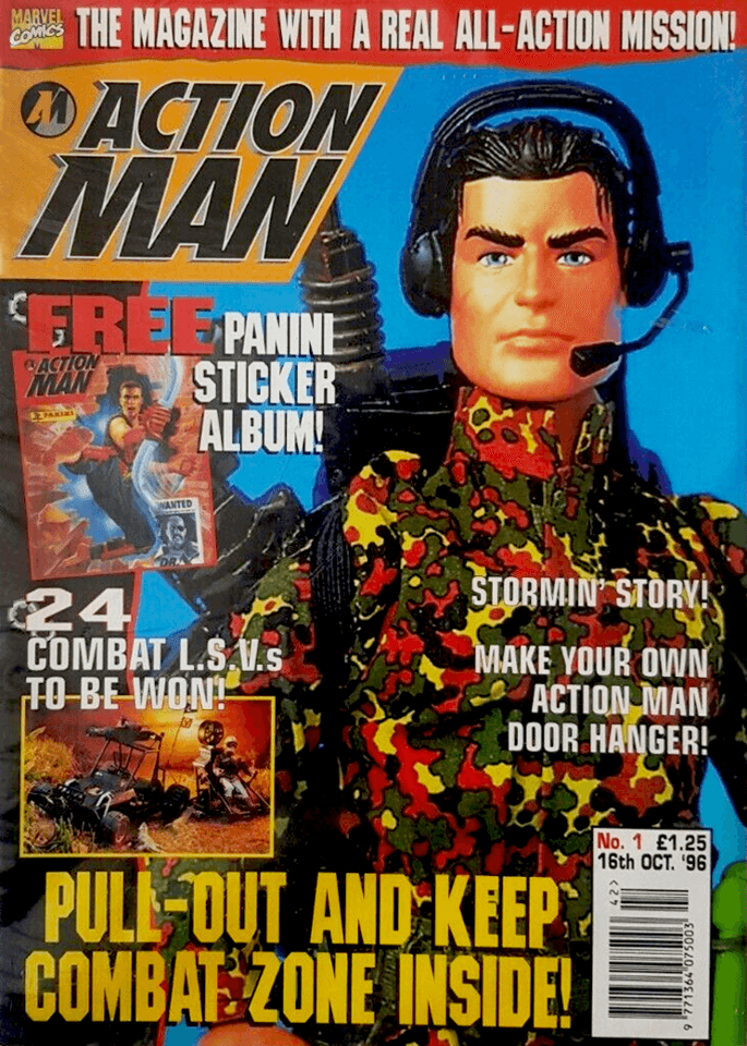 Action Man cover — © Marvel UK/Panini UK