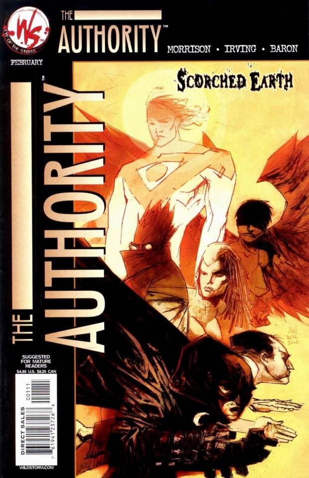 The Authority: Scorched Earth cover — © DC Comics
