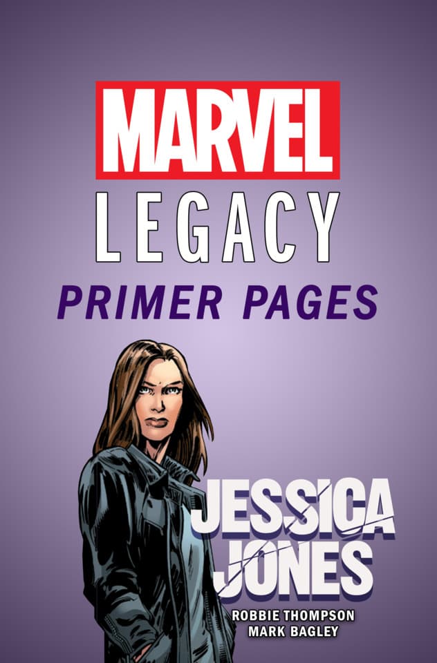 Jessica Jones - Marvel Legacy Primer Pages