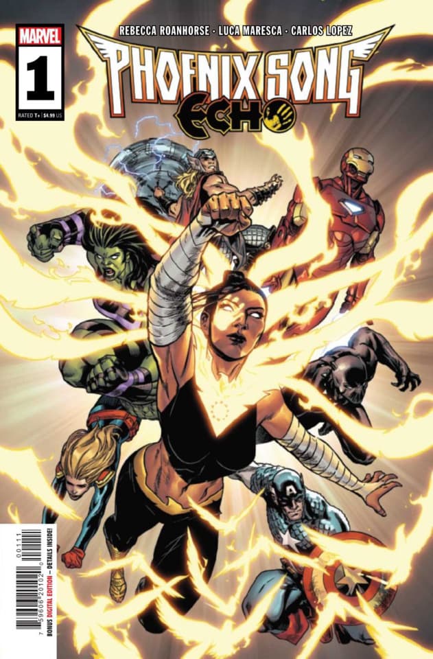 Phoenix Song: Echo cover — © Marvel Comics