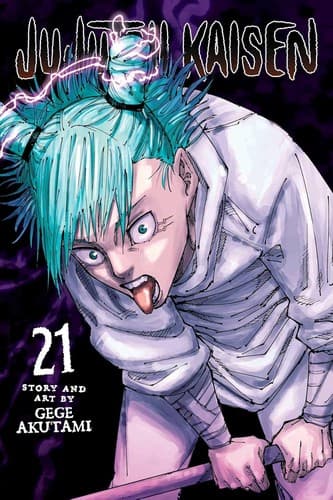 Jujutsu Kaisen #21 cover