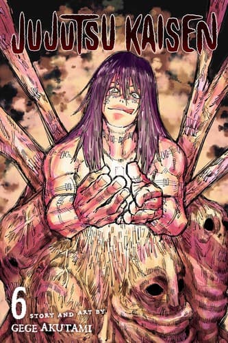 Jujutsu Kaisen #6 cover