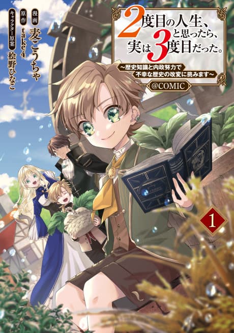 2-dome no Jinsei, to Omottara, Jitsu wa 3-dome Datta.: Rekishi Chishiki to Naisei Doryoku de Fukou na Rekishi no Kaihen ni Idomimasu @COMIC