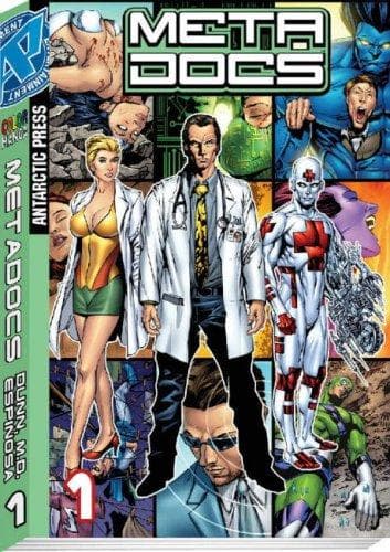 Metadocs: Anatomy of a Superhero #[nn] cover