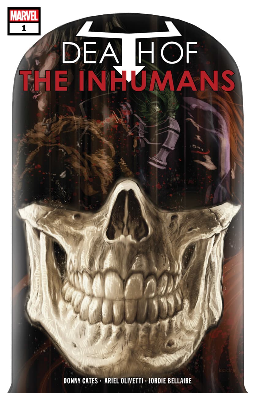 Death of the Inhumans #1 cover