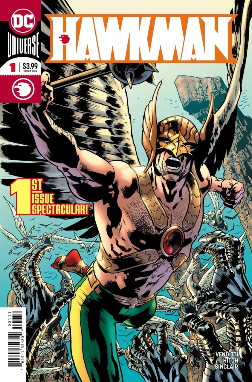 Hawkman cover — © DC Comics