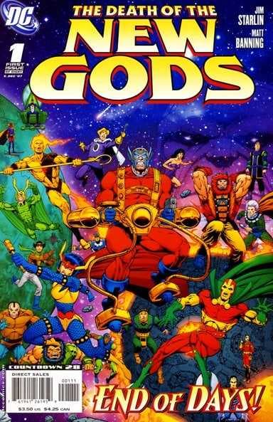 Death of the New Gods #1 cover