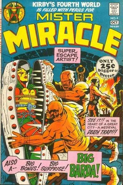 Mister Miracle #4 cover