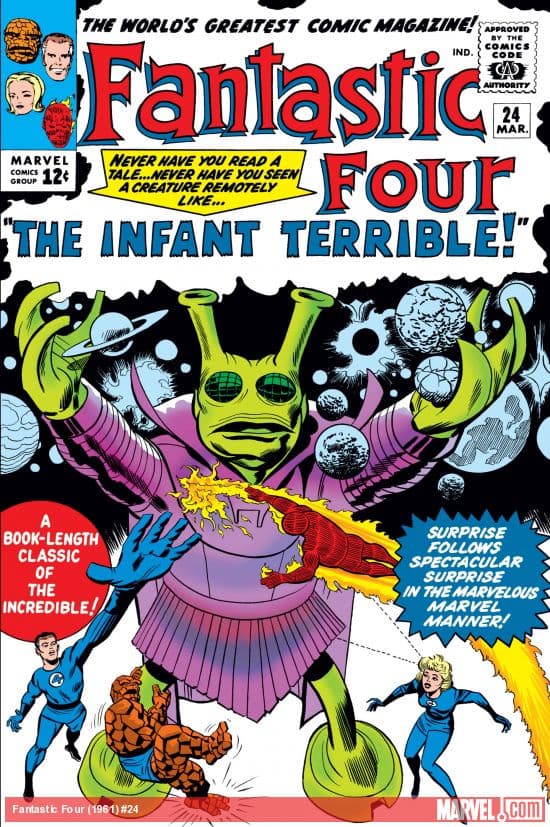 Fantastic Four #24 cover