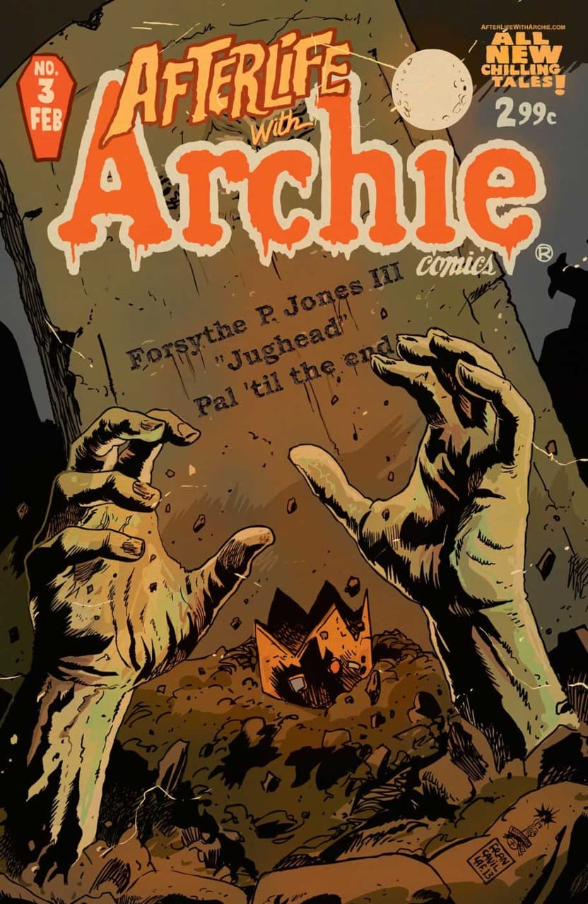 Afterlife with Archie #3 cover