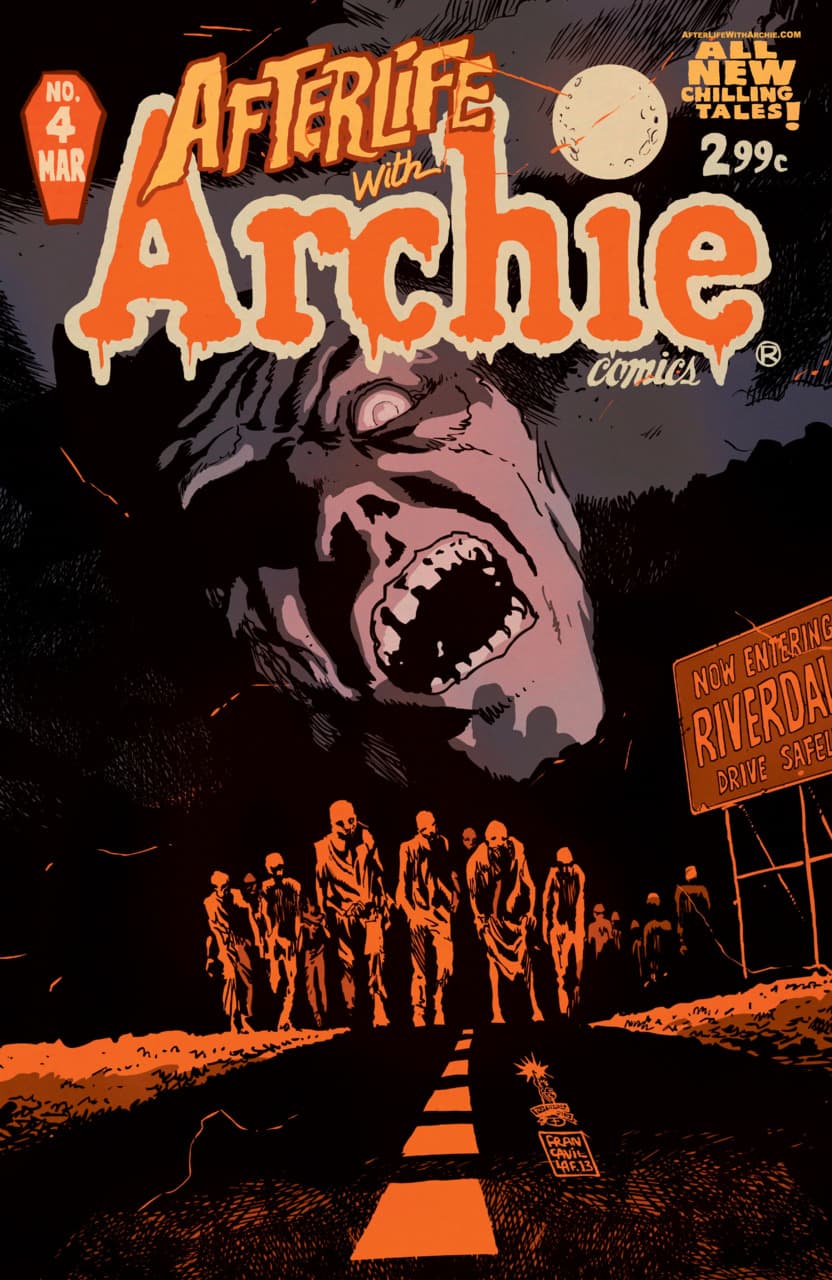 Afterlife with Archie #4 cover
