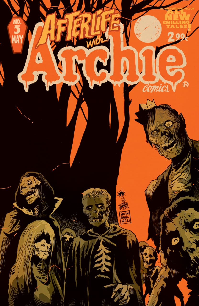 Afterlife with Archie #5 cover