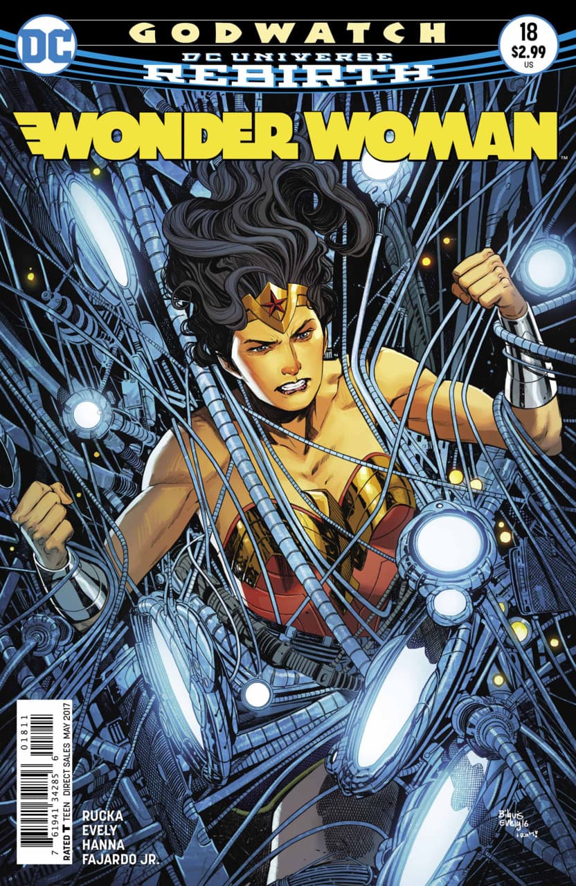 Wonder Woman #18 cover