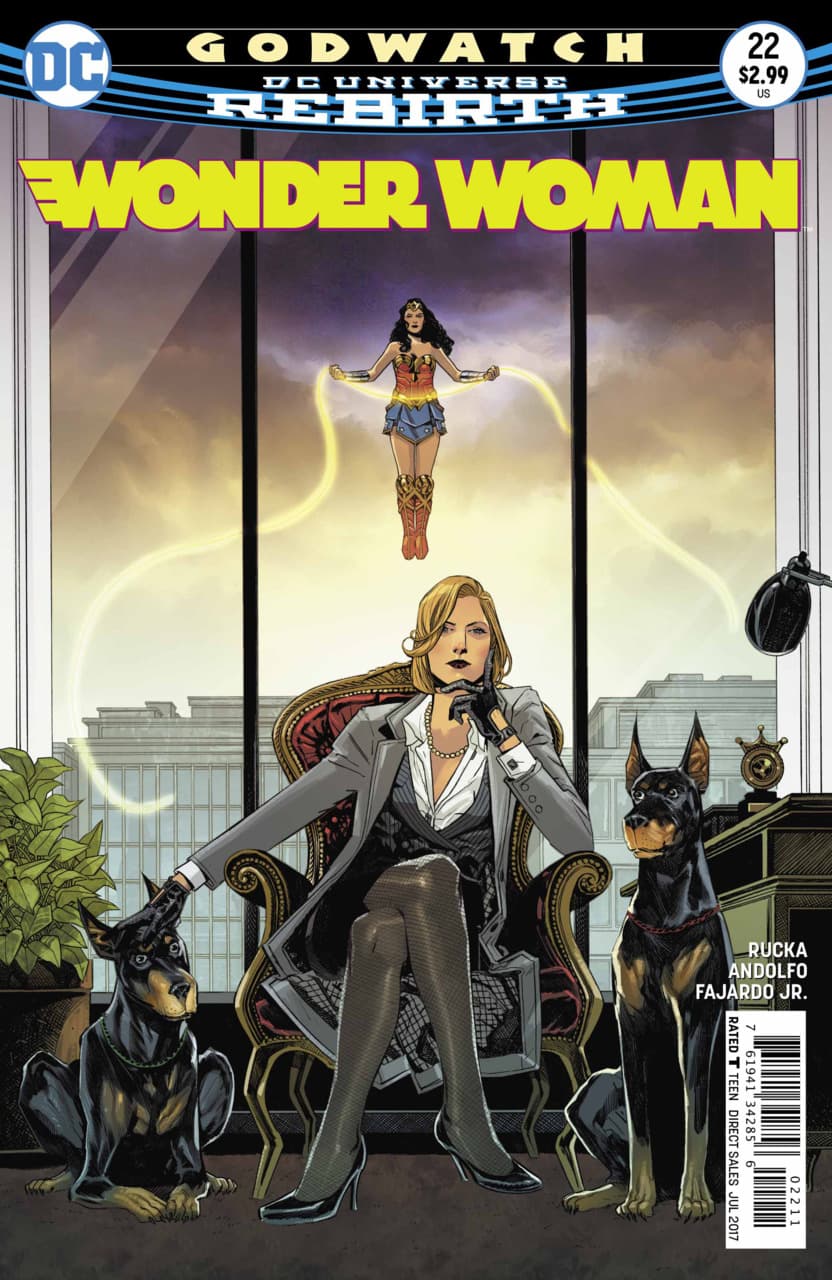 Wonder Woman #22 cover