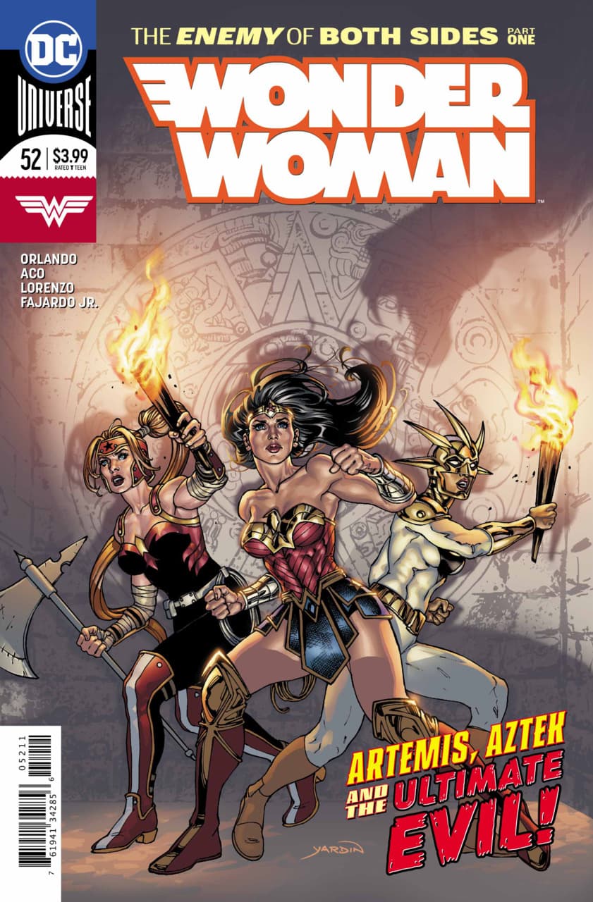 Wonder Woman #52 cover