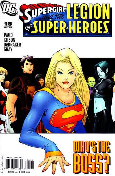 Supergirl and the Legion of Super-Heroes #18 cover