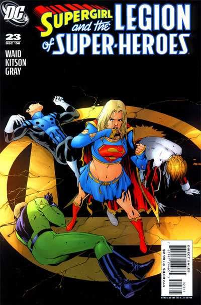 Supergirl and the Legion of Super-Heroes #23 cover